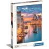 Clementoni - 35056 - High Quality Collection Puzzle - Lighting Venice - 500 Pezzi, multicolore