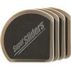 SUPER SLIDERS Sposta mobili in feltro riutilizzabili Slide & Hide per pavimenti duri, 4 pezzi da 12,7 cm Supersliders, 4734195N