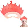 UBRAVE Cappello Doccia Bambini, Doccia Cap per Bambino,Visiera Doccia Bambini,Cuffia da Doccia In Morbido Silicone,Cappello da Doccia per Bambini Regolabile,Prevenire l'Acqua Flusso Verso Occhi e Viso,Rosa