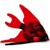 Zappi Co Peluche Giocattolo Morbido e Coccoloso per Bambini - Parte della Collezione Animali Safari, Perfetto per i Bambini (27cm Lunghezza) (Pesce tropicale (nero/rosso))