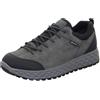 ARA Stresa-GTX, Sneaker a Taglio Basso Uomo, Nero/Grigio, 42 EU Larga