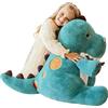 EARTHSOUND Peluche Dinosauro Gigante Giocattolo,Grande Animali di Peluche 60cm XL XXL Enorme Giganti Teneri Enormi Jumbo Animale Grasso,Regali per Ragazze Ragazz Bambini