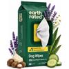 Earth Rated Salviette ipoallergeniche per Cani, puliscono ed eliminano Gli odori da Zampe, Corpo e Sedere, profumati alla Lavanda, 100 Pezzi