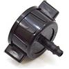 S&M 544460 Terminale Femmina Microtubo 4/6 mm Irrigazione a goccia, Nero