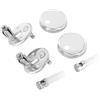 Ideal Standard - Multi Suites, Set di cerniere per sedile copriwater serie Cantica in acciaio inox, T2062BJ, Cromato