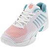 K-Swiss Performance Hypercourt Express 2, Scarpa da Tennis Donna, Blanc De Blanc Nilo Blu Fiore Deserto, 37 EU