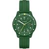 Lacoste Orologio Analogico al Quarzo da Bambini Collezione MINI TENNIS con Cinturino in Silicone Verde - 2030055