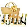 Spa Luxetique Set Regalo Donna -10 Pezzi Profumo di Vaniglia, Set Regalo Donna Beauty da Lozione Corpo, Bagnoschiuma, Borsa Spaziosa, Regali di Compleanno per la Mamma, Regalo Festa della Mamma