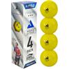 JOOLA Primo - Palline da pickleball, confezione da 4 palline da pickleball da torneo da 3 stelle, per interni ed esterni, approvate USAPA, idealmente ponderate e realizzate con precisione, design a 40