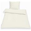 SETEX Biancheria da letto a mezza lino, 135 x 200 cm, 55% lino, 45% cotone, morbida finitura lavata, 2 pezzi, colore naturale