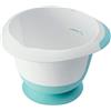 keeeper Ciotola per Mescolare Alimenti con Ventosa e Superficie Antiscivolo, Plastica, 3,5 l, Mariella, Verde menta/Bianco