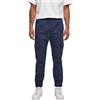 Urban Classics Pantaloni da Jogging Militari, Blu, L Uomo