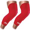 McDavid Hexforce 6446R-S - Parastinchi, taglia: L, colore: Rosso
