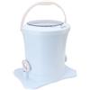 Airshi Asciugabiancheria a Mano, Piedini a Ventosa Elettrici Portatili, Disidratatore Manuale Staccabile per Piccoli Vestiti per Dormitorio di Asciugamani (Blu)