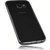 mumbi Custodia UltraSlim compatibile con Samsung Galaxy S6 Edge, chiaro nero