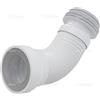 Alcaplast Alca Plast - Connettore flessibile per WC 100-120 mm, 80-110 mm
