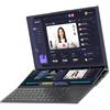 Tuofudun 16 inch Dual Screen Gaming Laptop, 14 inch Touch Screen, Intel i7 10750H, 6 Core fino a 5.0GHz, 16GB RAM, 512GB SSD, Notebook Windows 11 Pro, WiFi5 Bluetooth 4.2