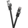 celexon CAT 6A cavo patch - S/FTP 0,25m, nero