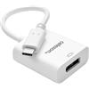 celexon adattatore M/F USB-C a DisplayPort, bianco