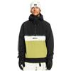 Quiksilver Steeze Jacket Giallo,Nero L Uomo