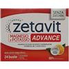 Zeta Farmaceutici Zetavit Magnesio Potassio Advance Integratore ricostituente con Magnesio e Potassio 24 bustine