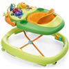 Chicco Walky Talky Girello Bambini con Barra Giochi e Attività Musicali - dai 6 mesi ai 12 kg - Green Wave