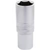 Draper ht-mm/MS 1/5,1 cm Square Drive 6 Point Metric Deep socket (22 mm), blu