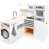 small foot Cucina per bambini modulare XL in legno, cucina da gioco multifunzionale, sistema modulare, 11464
