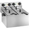 Amitek Friggitrice da Banco Amitek FE44S - 230 V - Capacità 3+3 l