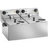 Amitek Friggitrice da Banco Amitek FE88 - 230 V - Capacità 6+6 l