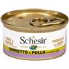 Schesir - Tonnetto con Filetti di Pollo in Brodo di Pesce - 70 gr