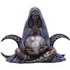 Nemesis Now Mini-statuetta della dea tripla luna, viola, 8,5 cm