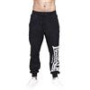 Lonsdale London Logo Large Uomo Pantaloni Tuta Nero XXL 60% Cotone, 40% Poliestere Relaxed