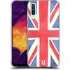 Head Case Designs Union Jack Sognando Londra Custodia Cover in Morbido Gel Compatibile con Samsung Galaxy A50/A30s (2019)