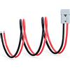 WOODGUILIN Connettore Caricatore Carrello Elevatore,Scollegamento Rapido Batteria 50a,Cavo Spina Anderson,con Cavo 10AWG Scollegamento Rapido Batteria,Auto,Spina Verricello Rimorchio.(50a Anderson)