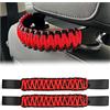 CGEAMDY 2 Pcs Manialie per Pogaiatesta per Sedili Posteriori Dell'auto, lmpuanature Antiscivolo per Poggiatesta Auto, Universale Maniglie per il Sedile Posteriore Del Passeggero, Accessori per auto