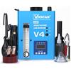 VXSCAN 12V Macchina Fumo Auto EVAP Macchina del Fumo Auto con Manometro Digitale e Misuratore di Portata d'Aria Macchina del Fumo Professionale per Auto, Moto, Barche, ATV, ECC