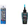 Muc-Off Shine (Spray al Silicone-Riduce attrito-Ideale x sospensioni) 500ml cod. 227 Unisex Adulto, Nero, 500 ml & Wet Chain Lube, 50 ml - Lubrificante Catena Bici Biodegradabile