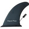 Aqua Plus Gonfiabile SUP Centro Pinna Set di Tavole da Paddle Pinne (Nero, 9inch)