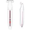 Generic Rasoio elettrico da donna Macchina per la depilazione dei peli pubici Coltello per rifinire Rasoio elettrico indolore ricaricabile Rasoio per bikini Depilazione bagnata e secca per viso Gambe Ascella