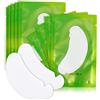 Lunamoon Cerotti per Estensioni Ciglia Eyelash Pads Occhio Patch Extension Ciglia Pads Occhi da Ciglia Finte Eye Gel Patches for Eyelash Extension 100 Paio (V-pads Green)