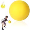 HLJS Silent Basketball - Palla da basket in schiuma ad alta densit? non rivestita, morbida, flessibile, leggera, facile da impugnare, silenziosa, per varie attivit? al chiuso (arancione)
