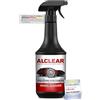 ALCLEAR 721FR Detergente cerchioni gel 1000 ml con indicatore colore - senza acido, delicato su alluminio e cerchi verniciati - rimuove polvere freni, ruggine e sporco ostinato - per auto e moto