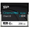 Silicon Power - Scheda CFast 2.0 da 256 GB, 3500X (MLC), per Canon XC10/1D X MARK II, Blackmagic URSA MINI e altro ancora - CinemaPro CFX310