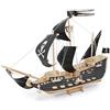 Quay Nave Pirata Woodcraft Kit di Costruzione FSC