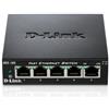 D Link Switch di rete 5 porte SOHO Fast Ethernet Black DES 105