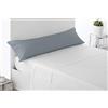 Miracle Home Federa, morbida e confortevole, cotone 50% poliestere, grigio, letto 150