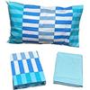 Bassetti trendy Completo Lenzuola 100% Cotone Stampato, Dixi B1, 2 piazze, matrimoniale