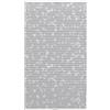 GARDINIA Tenda Plissettata, Fissaggio a Incastro, Opaca, Rullo a Scomparsa, Incluso Materiale di Montaggio, Tenda con 2 Guide, Japandi Ginkgo Oyster Mushroom, Grigio/Bianco, 50 x 130 cm