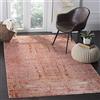 SAFAVIEH Tappeto Moderno per Soggiorno, Sala da pranzo, Camera da letto - Mystique Collection, A Pelo Corto, Rosa e Multi, 91 X 152 cm
